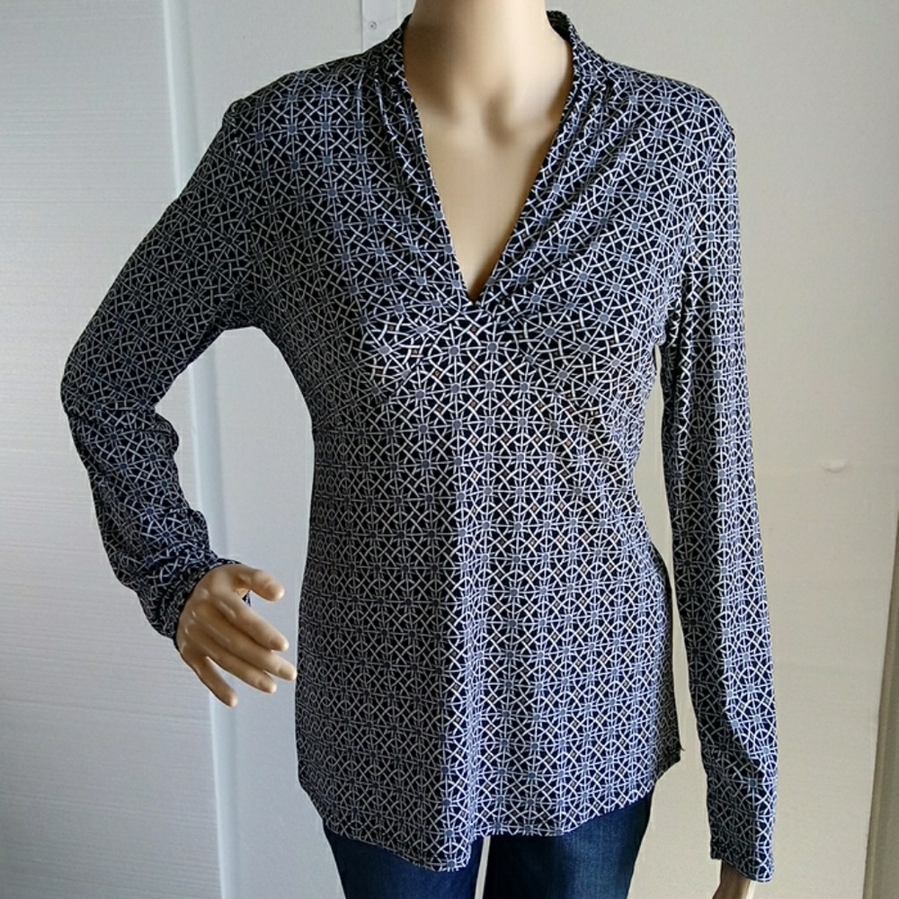 INC International Concepts Gray Top Size Medium - Picture 1 of 8